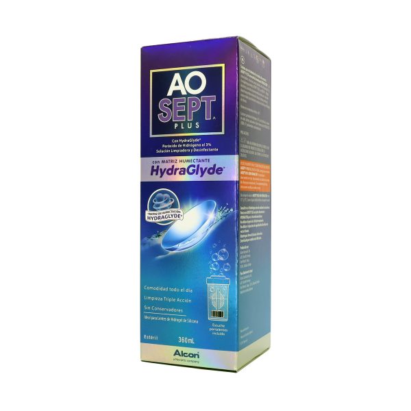 Solución Aosept Plus 360ml